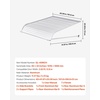 image:imageVEVOR Aluminum Awning 48 x 42 in Durable Window Awning Door Canopy Lightweight and Stable Aluminum Exterior Awnings Rain Snow Sunlight Protection for Door Entrance Windows Patio Porch40 x 42 inch