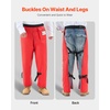 image:imageVEVOR Apron Style Chainsaw Chaps Class C 8 Layers Chainsaw Pants with Adjustable Belt amp Gear Pocket Chain Saw Chaps for MenWomen Chainsaw Safety Equipment Wear for Loggers Forest Workers MediumRed
