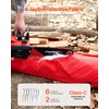image:imageVEVOR Apron Style Chainsaw Chaps Class C 8 Layers Chainsaw Pants with Adjustable Belt amp Gear Pocket Chain Saw Chaps for MenWomen Chainsaw Safety Equipment Wear for Loggers Forest Workers MediumRed