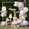 image:imageVEVOR Arch Backdrop Stand 6Ft 5Ft amp 4Ft Set of 3 Balloon Metal Arch Stand for Ceremony Gold Wedding Arch Backdrop Stand Fit for Birthday Party Baby Shower Graduations Holiday66ft