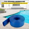 image:imageVEVOR Backwash Hose 15 in x 100 ft Blue PVC Hose with Clamps Camlock Aluminum Fittings Fit Various Pumps for Sewage Treatment Water Transportation and More Agricultural Purposes3 x 50