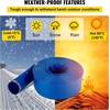 image:imageVEVOR Backwash Hose 15 in x 100 ft Blue PVC Hose with Clamps Camlock Aluminum Fittings Fit Various Pumps for Sewage Treatment Water Transportation and More Agricultural Purposes3 x 100