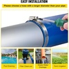 image:imageVEVOR Backwash Hose 15 in x 100 ft Blue PVC Hose with Clamps Camlock Aluminum Fittings Fit Various Pumps for Sewage Treatment Water Transportation and More Agricultural Purposes112 x 100