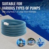 image:imageVEVOR Backwash Hose 15 in x 100 ft Blue PVC Hose with Clamps Camlock Aluminum Fittings Fit Various Pumps for Sewage Treatment Water Transportation and More Agricultural Purposes01 15 x30