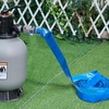 image:imageVEVOR Backwash Hose 15 in x 100 ft Blue PVC Hose with Clamps Camlock Aluminum Fittings Fit Various Pumps for Sewage Treatment Water Transportation and More Agricultural Purposes03 2 x 50 with connector
