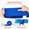 image:imageVEVOR Backwash Hose 15 in x 100 ft Blue PVC Hose with Clamps Camlock Aluminum Fittings Fit Various Pumps for Sewage Treatment Water Transportation and More Agricultural Purposes3 x 50 with connector