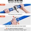 image:imageVEVOR Backwash Hose 15 in x 100 ft Blue PVC Hose with Clamps Camlock Aluminum Fittings Fit Various Pumps for Sewage Treatment Water Transportation and More Agricultural Purposes03 2 x 50 with connector