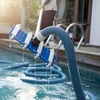 image:imageVEVOR Backwash Hose 15 in x 100 ft Blue PVC Hose with Clamps Camlock Aluminum Fittings Fit Various Pumps for Sewage Treatment Water Transportation and More Agricultural Purposes01 15 x30