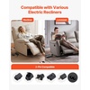 image:imageVEVOR Battery Pack for Reclining Furniture 5000 mAh Rechargeable Recliner Battery with Universal 2Pin Connection and LED Display Screen for Electric ReclinerSofaCouch and Lift Chair NO Charger2500mAh Battery  Charger