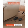 image:imageVEVOR Battery Pack for Reclining Furniture 5000 mAh Rechargeable Recliner Battery with Universal 2Pin Connection and LED Display Screen for Electric ReclinerSofaCouch and Lift Chair NO Charger2500mAh Battery  Charger