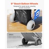 image:imageVEVOR Beach Dolly with Big Wheels for Sand 299 x 154 Cargo Deck w 12 Balloon Wheels 165LBS Loading Capacity Folding Sand Cart amp 27 to 447 Adjustable Height Heavy Duty Cart for Beach20 x 15 Cargo Deck  9 Balloon Wheels