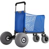image:imageVEVOR Beach Dolly with Big Wheels for Sand 299 x 154 Cargo Deck w 12 Balloon Wheels 165LBS Loading Capacity Folding Sand Cart amp 27 to 447 Adjustable Height Heavy Duty Cart for Beachw Storage Bag