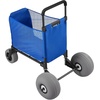 image:imageVEVOR Beach Dolly with Big Wheels for Sand 299 x 154 Cargo Deck w 12 Balloon Wheels 165LBS Loading Capacity Folding Sand Cart amp 27 to 447 Adjustable Height Heavy Duty Cart for Beachw Storage Bag