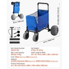 image:imageVEVOR Beach Dolly with Big Wheels for Sand 299 x 154 Cargo Deck w 12 Balloon Wheels 165LBS Loading Capacity Folding Sand Cart amp 27 to 447 Adjustable Height Heavy Duty Cart for Beachw Storage Bag