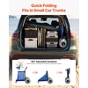 image:imageVEVOR Beach Dolly with Big Wheels for Sand 299 x 154 Cargo Deck w 12 Balloon Wheels 165LBS Loading Capacity Folding Sand Cart amp 27 to 447 Adjustable Height Heavy Duty Cart for Beach9808501100mm