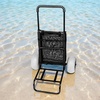 image:imageVEVOR Beach Dolly with Big Wheels for Sand 299 x 154 Cargo Deck w 12 Balloon Wheels 165LBS Loading Capacity Folding Sand Cart amp 27 to 447 Adjustable Height Heavy Duty Cart for Beach20 x 15 Cargo Deck  9 Balloon Wheels