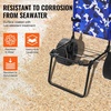 image:imageVEVOR Beach Dolly with Big Wheels for Sand 299 x 154 Cargo Deck w 12 Balloon Wheels 165LBS Loading Capacity Folding Sand Cart amp 27 to 447 Adjustable Height Heavy Duty Cart for Beach15 x 16 Cargo Deck  10 PE Solid Wheels