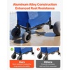 image:imageVEVOR Beach Dolly with Big Wheels for Sand 299 x 154 Cargo Deck w 12 Balloon Wheels 165LBS Loading Capacity Folding Sand Cart amp 27 to 447 Adjustable Height Heavy Duty Cart for Beachw Storage Bag