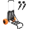 image:imageVEVOR Beach Dolly with Big Wheels for Sand 299 x 154 Cargo Deck w 12 Balloon Wheels 165LBS Loading Capacity Folding Sand Cart amp 27 to 447 Adjustable Height Heavy Duty Cart for Beach30 x 15 Cargo Deck  12 Balloon Wheels