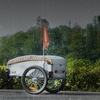 image:imageVEVOR Bike Cargo Trailer 88100160 lbs Load Capacity HeavyDuty Bicycle Wagon Cart Foldable Compact Storage with Universal Hitch100 Lbs