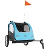 image:imageVEVOR Bike Trailer for Toddlers Kids Single amp Double Seat Options 2in1 Canopy Carrier with Strong Frame Converts to Stroller Tow Behind Foldable Child Bicycle Trailer with Universal Coupler110lb W20in Wheel