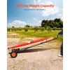 image:imageVEVOR Boat Trailer Dolly 420lbs Load Capacity Carbon Steel Trailer Mover with Adjustable Length 157 in Pneumatic Tires and Nonslip Support Bracket for Moving Kayak Motorboat Fishing Boat420lbs