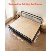 image:imageVEVOR Bunkie Board Twin Size 35 x 71 Foldable Box Spring 04 Thicker Wooden Bed Boards for Under Mattress Bed Slats with No Assembly Required Easytouse Bed Support BoardCalifornia King