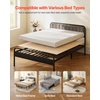 image:imageVEVOR Bunkie Board Twin Size 35 x 71 Foldable Box Spring 04 Thicker Wooden Bed Boards for Under Mattress Bed Slats with No Assembly Required Easytouse Bed Support BoardKing