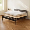 image:imageVEVOR Bunkie Board Twin Size 35 x 71 Foldable Box Spring 04 Thicker Wooden Bed Boards for Under Mattress Bed Slats with No Assembly Required Easytouse Bed Support BoardCalifornia King