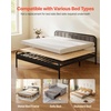 image:imageVEVOR Bunkie Board Twin Size 35 x 71 Foldable Box Spring 04 Thicker Wooden Bed Boards for Under Mattress Bed Slats with No Assembly Required Easytouse Bed Support BoardCalifornia King