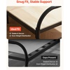 image:imageVEVOR Bunkie Board Twin Size 35 x 71 Foldable Box Spring 04 Thicker Wooden Bed Boards for Under Mattress Bed Slats with No Assembly Required Easytouse Bed Support BoardQueen