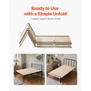 image:imageVEVOR Bunkie Board Twin Size 35 x 71 Foldable Box Spring 04 Thicker Wooden Bed Boards for Under Mattress Bed Slats with No Assembly Required Easytouse Bed Support BoardTwin