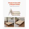 image:imageVEVOR Bunkie Board Twin Size 35 x 71 Foldable Box Spring 04 Thicker Wooden Bed Boards for Under Mattress Bed Slats with No Assembly Required Easytouse Bed Support BoardFull