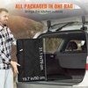 image:imageVEVOR Camping Kitchen Table Outdoor Camp Cooking Table Aluminum Portable Cook Station with Storage Cupboard Carrying Bag Detachable Windscreen Quick Setup for BBQ Party Picnic RV Travel BlackBlack