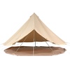 image:imageVEVOR Canvas Tent Bell Yurt 4 Seasons for Camping with Stove Jack Breathable Holds up to 4 People Family Camping Outdoor Hunting Party3m98ft