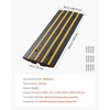image:imageVEVOR Car Driveway Rubber Curb Ramp 2 Pack 488inchLong Heavy Duty Low Profile Slope Ramps 26 Rise 33069 lbs Load Capacity Reflective Safety Strips for Vehicles RVs and Wheelchairs488inchLong 3 Pack