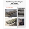 image:imageVEVOR Car Driveway Rubber Curb Ramp 2 Pack 488inchLong Heavy Duty Low Profile Slope Ramps 26 Rise 33069 lbs Load Capacity Reflective Safety Strips for Vehicles RVs and Wheelchairs488inchLong 1 Pack