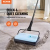 image:imageVEVOR Carpet Sweeper 787 in Sweeping Paths Floor Sweeper Manual Non Electric 300 ml Dustbin Capacity with Comb for Home Office Rugs Hardwood Surfaces Wood Floors Laminate Cleans Dust Pet HairBlue