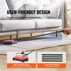image:imageVEVOR Carpet Sweeper 787 in Sweeping Paths Floor Sweeper Manual Non Electric 300 ml Dustbin Capacity with Comb for Home Office Rugs Hardwood Surfaces Wood Floors Laminate Cleans Dust Pet HairRed