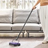 image:imageVEVOR Carpet Sweeper 787 in Sweeping Paths Floor Sweeper Manual Non Electric 300 ml Dustbin Capacity with Comb for Home Office Rugs Hardwood Surfaces Wood Floors Laminate Cleans Dust Pet HairPurple