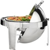 image:imageVEVOR Chafing Dish Buffet Set 8 Qt 6 Pack Stainless Steel Chafer with 6 Full Size Pans Rectangle Catering Warmer Server with Lid Water Pan Stand Fuel Holder for Weddings Parties Banquets SilverSilver