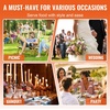 image:imageVEVOR Chafing Dish Buffet Set 8 Qt 6 Pack Stainless Steel Chafer with 6 Full Size Pans Rectangle Catering Warmer Server with Lid Water Pan Stand Fuel Holder for Weddings Parties Banquets SilverSilver