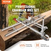 image:imageVEVOR Chainsaw Mill and Rail Mill Guide System Portable Sawmill 1436 Guide Bar 9ft Aluminum Saw Milling Rail Guide with Chainsaw Planking Mill for Woodworkers and Carpenters