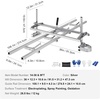 image:imageVEVOR Chainsaw Mill and Rail Mill Guide System Portable Sawmill 1436 Guide Bar 9ft Aluminum Saw Milling Rail Guide with Chainsaw Planking Mill for Woodworkers and Carpenters