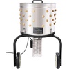 image:imageVEVOR Chicken Plucker Machine 20inch Stainless Steel Drum Feather Plucker Defeathering Equipment with 108 Soft Rubber Plucking Fingers Simple Debris Collection for Chicken Poultry Plucking3 Legs  20 Inch
