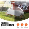 image:imageVEVOR Chicken Tunnels for Yard Metal Poultry Playpen for Outside with Waterproof Cover amp Corner Frames 1181 x 28 x 242 inch LxWxH Easy to Setup Also Widely Used for Ducks Rabbits Geese CoopSingle Panel  Tarp