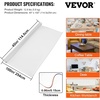image:imageVEVOR Clear PVC Square Tablecloth 12 x 12 15mm Thick Waterproof Stain Resistant Durable Desk Coffee Table Dining Room Table100 x 45 Rectangular
