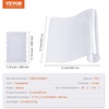 image:imageVEVOR Clear PVC Square Tablecloth 12 x 12 15mm Thick Waterproof Stain Resistant Durable Desk Coffee Table Dining Room Table12 x 12 Square