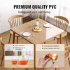 image:imageVEVOR Clear PVC Square Tablecloth 12 x 12 15mm Thick Waterproof Stain Resistant Durable Desk Coffee Table Dining Room Table12 x 12 Square