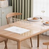 image:imageVEVOR Clear PVC Square Tablecloth 12 x 12 15mm Thick Waterproof Stain Resistant Durable Desk Coffee Table Dining Room Table24 x 14 Rectangular